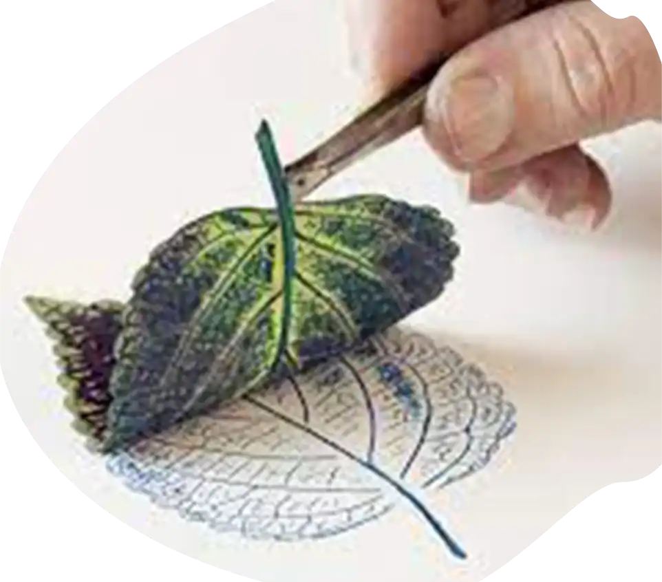 Leaf printing