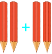 addition of pencils